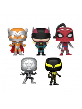 Pack de 5 figuras POP! Vinyl Marvel Year of the Spider