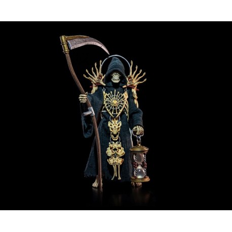 Figurine Mythic Legions Necronominus Maxillius the Harvester avec faux et sablier