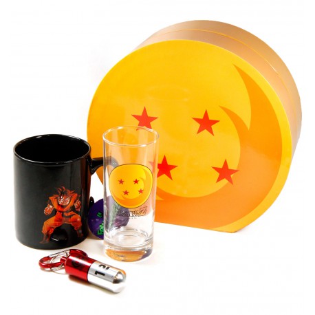 Gift Pack Dragon Ball Cup + Cup + Keychain 3D