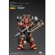 Figura Warhammer 40k Khorne Berzerker com machado de corrente