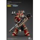 Figura Warhammer 40k Khorne Berzerker com machado de corrente