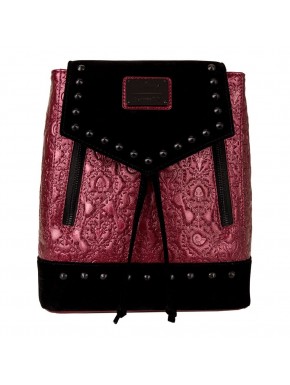 Mochila Mini Villains de Disney by Loungefly color rojo metálico