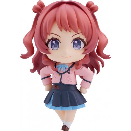 Figura Nendoroid de Saki Hanami de Gakuen Idolmaster em uniforme escolar