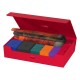 Caja de almacenamiento Ultimate Guard Omnihive 1000+ XenoSkin Roja.