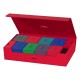 Caja de almacenamiento Ultimate Guard Omnihive 1000+ XenoSkin Roja.