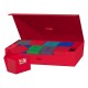 Caja de almacenamiento Ultimate Guard Omnihive 1000+ XenoSkin Roja.
