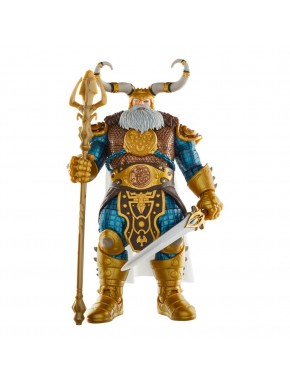 Figurine d'action Odin de 21 cm avec accessoires.