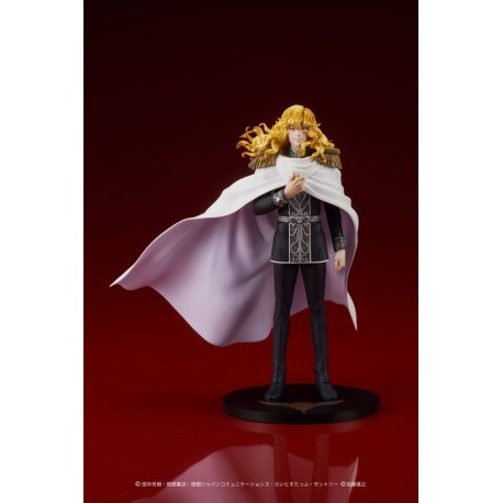 Statue PVC de 18 cm de Reinhard von Lohengramm avec cape blanche