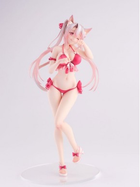 Estatua Chou Cinnamon 30 cm en bikini rosa