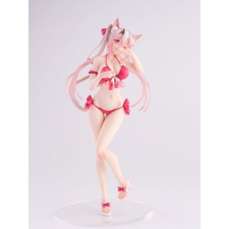Estatua Chou Cinnamon 30 cm en bikini rosa