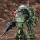 Maqueta de Scopedog Turbo Custom de Armored Trooper Votoms 11 cm