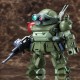 Maqueta de Scopedog Turbo Custom de Armored Trooper Votoms 11 cm