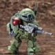 Maqueta de Scopedog Turbo Custom de Armored Trooper Votoms 11 cm