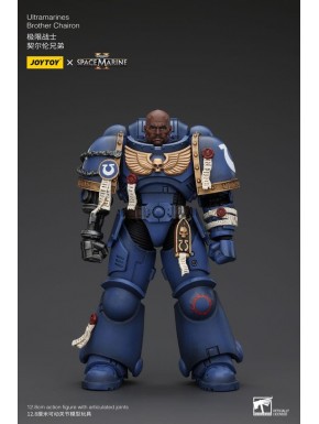 Figura de Warhammer 40k Ultramarines Brother Chairon de 13 cm