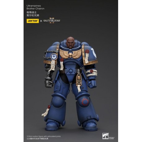 Figura de Warhammer 40k Ultramarines Brother Chairon de 13 cm