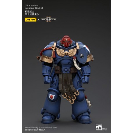 Figura articulada de Ultramarines Sergeant Gadriel de Warhammer 40k.