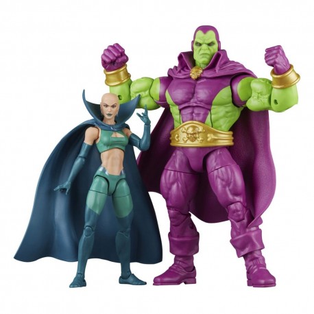 Figurines de Drax le Destructeur et Moondragon en paquet