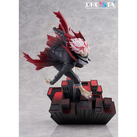 Estatua PVC de Okarun transformado de Dandadan 24 cm