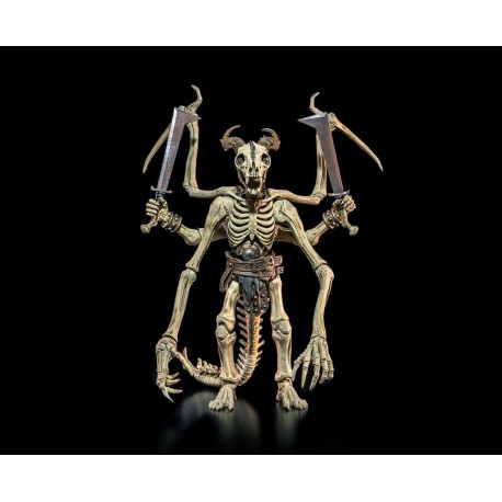 Figura The Turpiculi de Mythic Legions, esqueleto con armas