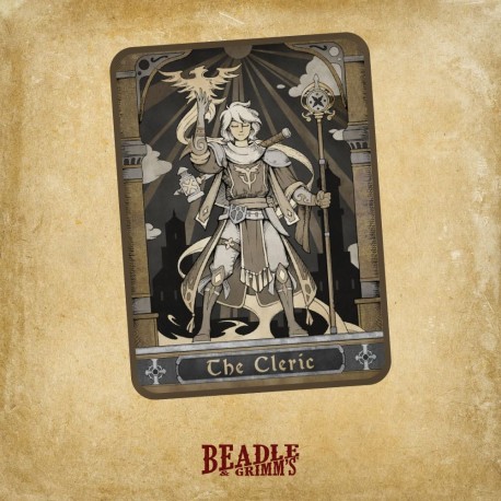 Pack con 14 dados RPG Cleric de Beadle & Grimm's