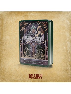 Pack de dados poliédricos RPG de Beadle & Grimm's en caja metálica