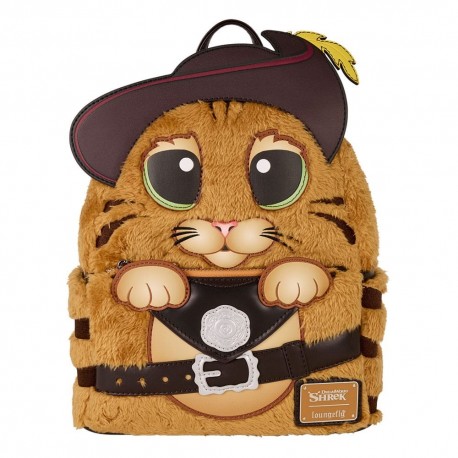 Mini sac à dos Chat Potté de Dreamworks et Loungefly