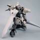 Mod&egrave;le robot Delphine de Broken Blade en gris avec grande &eacute;p&eacute;e.