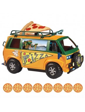 Véhicule Pizzafire Van Tortues Ninja 20 cm