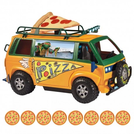 Véhicule Pizzafire Van Tortues Ninja 20 cm