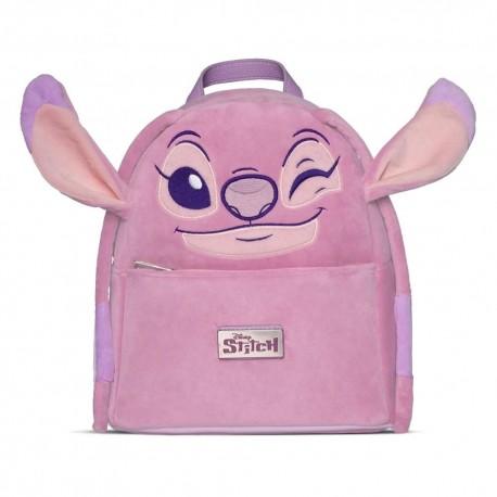 Mochila rosada de Lilo & Stitch con orejas de Angel