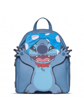Sac à dos bleu Lilo & Stitch avec design de Stitch