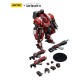 Figura articulada Infinity Nomads Gecko Squadron 12 cm en rojo y negro