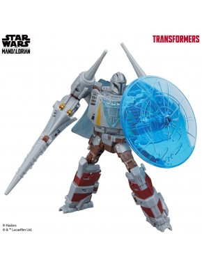 Figurine Star Wars x Transformers The Mandalorian N-1