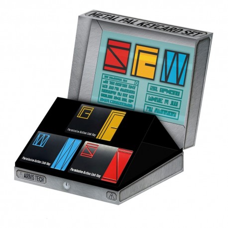 Réplique de cartes keycard Metal Gear Solid édition limitée FaNaTtik