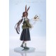 Estátua de PVC de Amiya de Arknights com figura transparente.