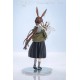 Estátua de PVC de Amiya de Arknights com figura transparente.