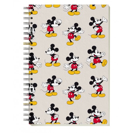 Cuaderno Espiral Disney Mickey Mouse