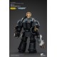 Figura Iron Hands Captain en armadura de exterminador Warhammer 40k