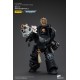 Figura Iron Hands Captain en armadura de exterminador Warhammer 40k