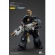Figura Iron Hands Captain en armadura de exterminador Warhammer 40k