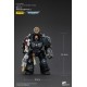 Figura Iron Hands Captain en armadura de exterminador Warhammer 40k