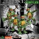 Figuras articuladas de Teenage Mutant Ninja Turtles com acessórios