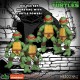 Figuras articuladas de Teenage Mutant Ninja Turtles com acessórios
