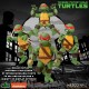 Figuras articuladas de Teenage Mutant Ninja Turtles com acessórios