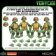 Figuras articuladas de Teenage Mutant Ninja Turtles com acessórios
