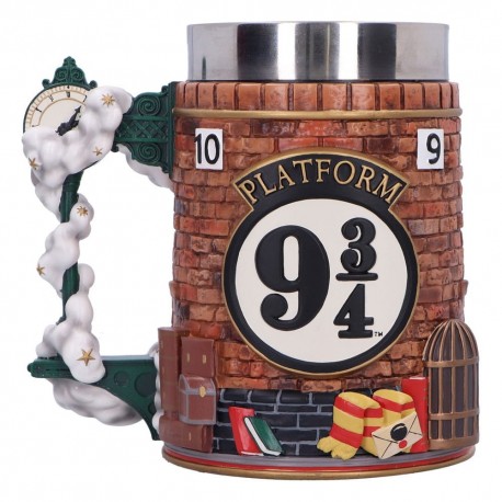 Caneca Harry Potter Plataforma 9 3/4 com design detalhado