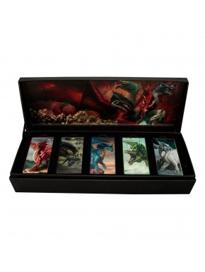 Dungeons & Dragons chromatic dragon ingots in box