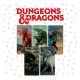 Lingotes de dragões cromáticos de Dungeons & Dragons em caixa
