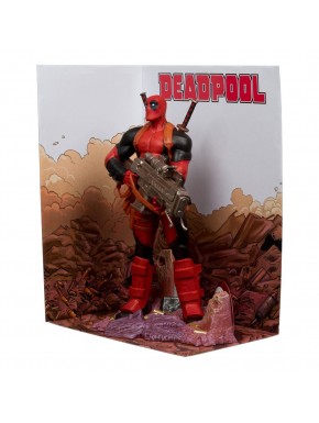Estatua de Deadpool de Marvel de 27 cm en PVC
