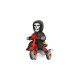 Figura Mummy Boy no triciclo vermelho 13 cm